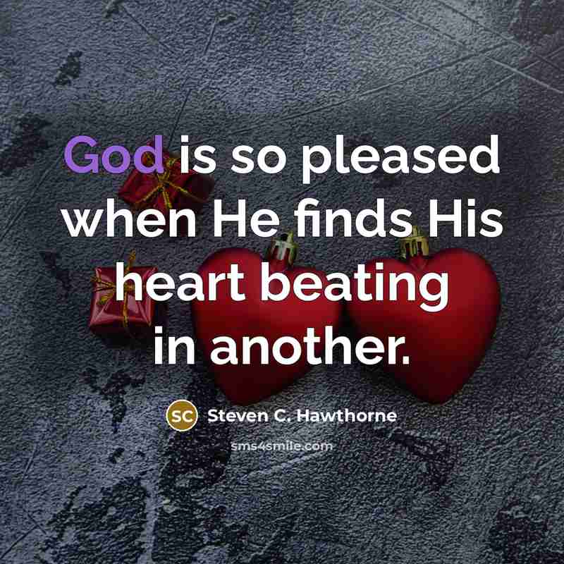 “God is so pleased when He finds His heart beating…” quote by Steven C. Hawthorne