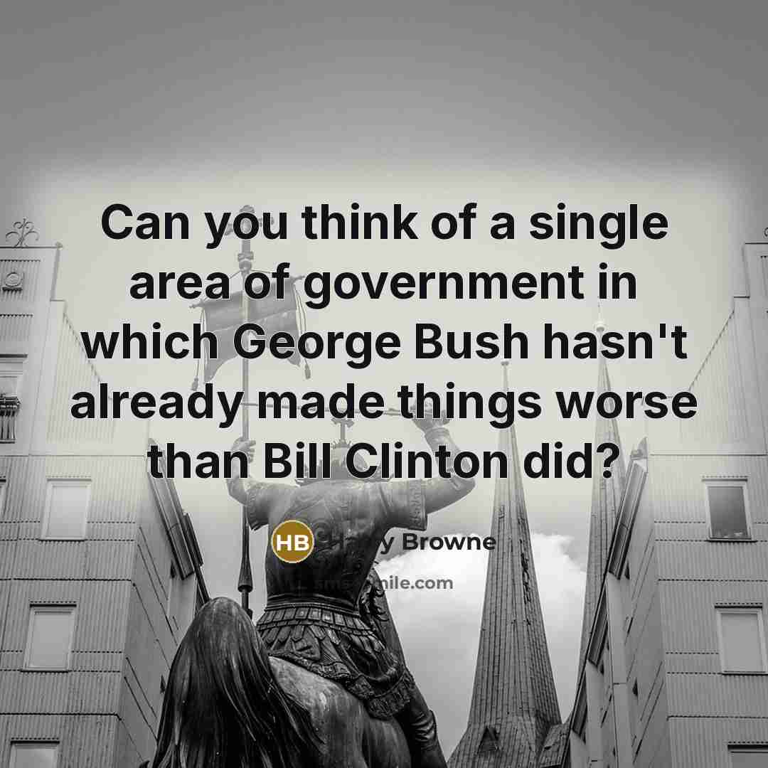 “Can you think of a single area of government in…” quote by Harry Browne