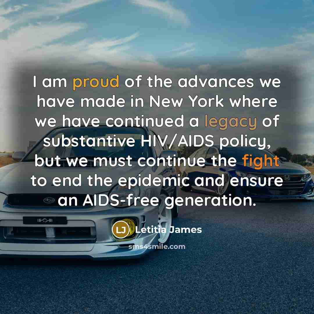 “I am proud of the advances we have made in…” quote by Letitia James