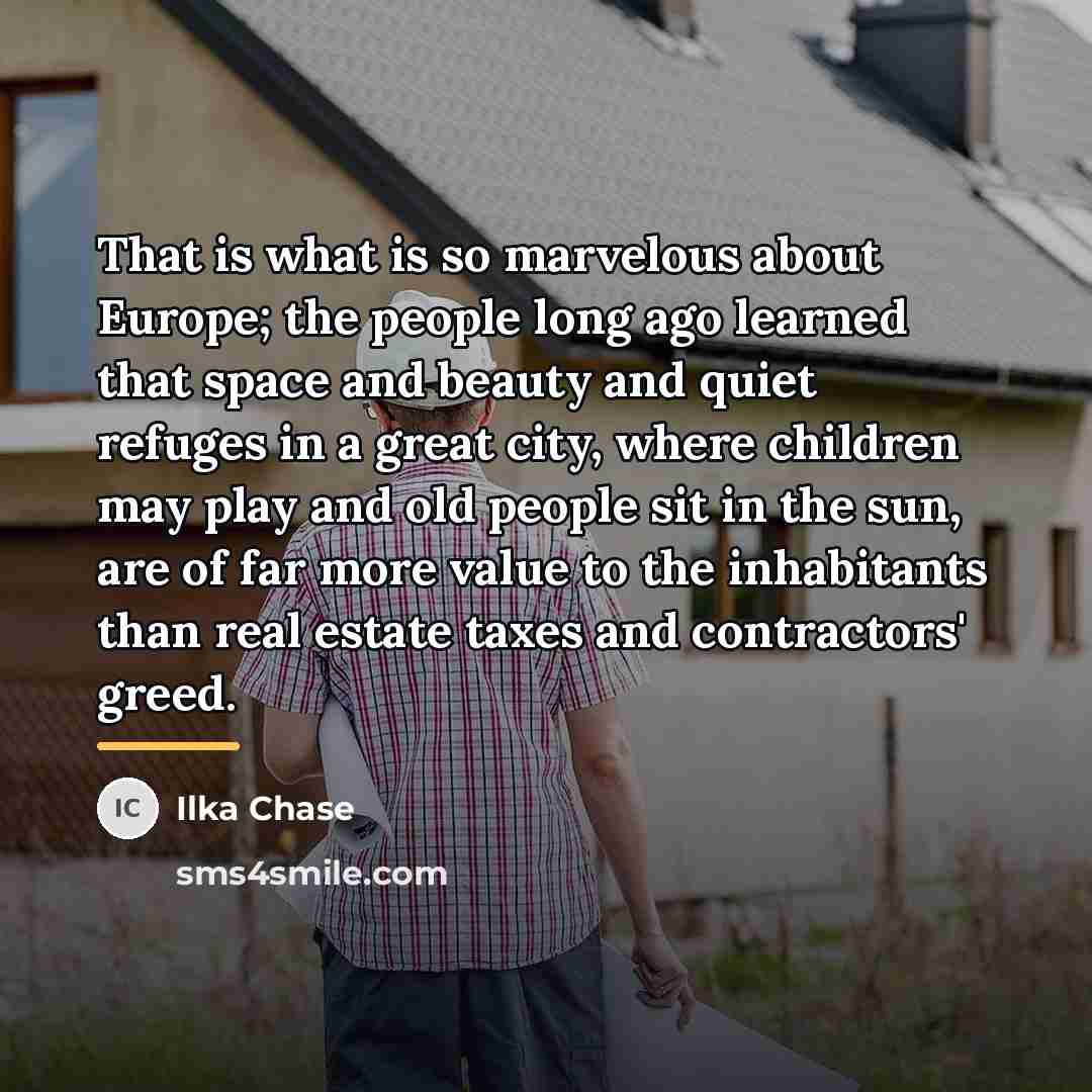“That is what is so marvelous about Europe; the people…” quote by Ilka Chase