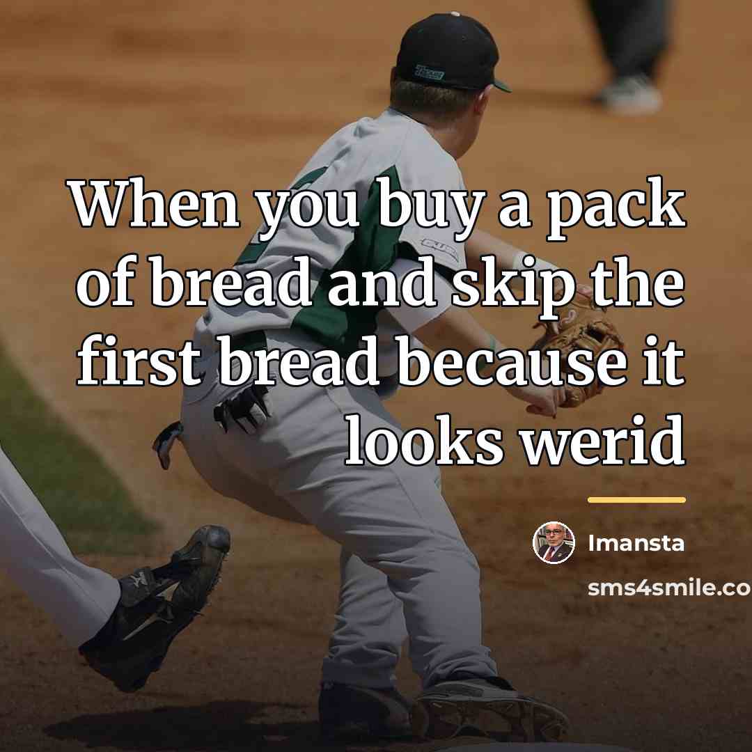 “When you buy a pack of bread and skip the…” quote by Imansta