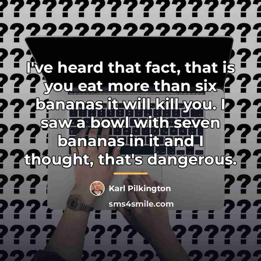 “I've heard that fact, that is you eat more than…” quote by Karl Pilkington