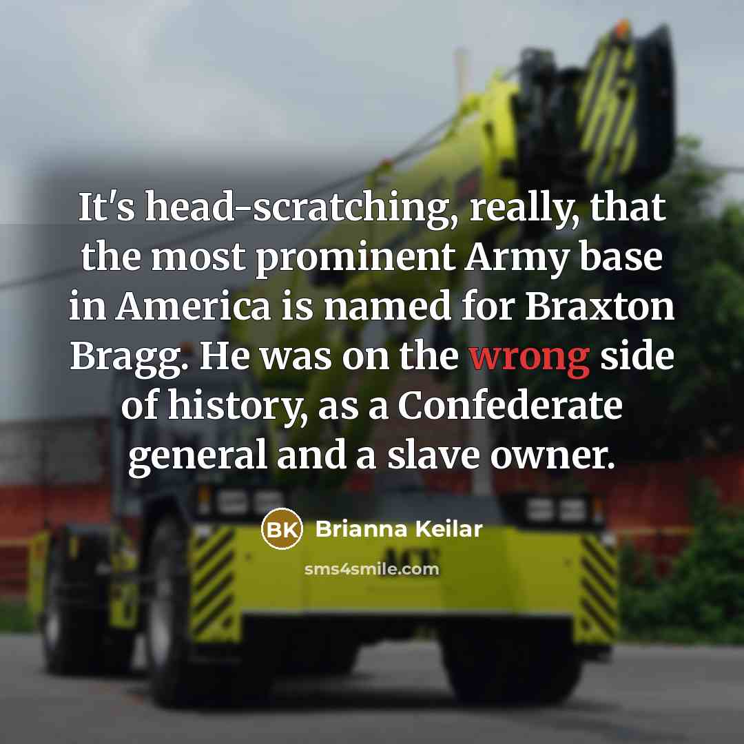 “It's head-scratching, really, that the most prominent Army base in…” quote by Brianna Keilar
