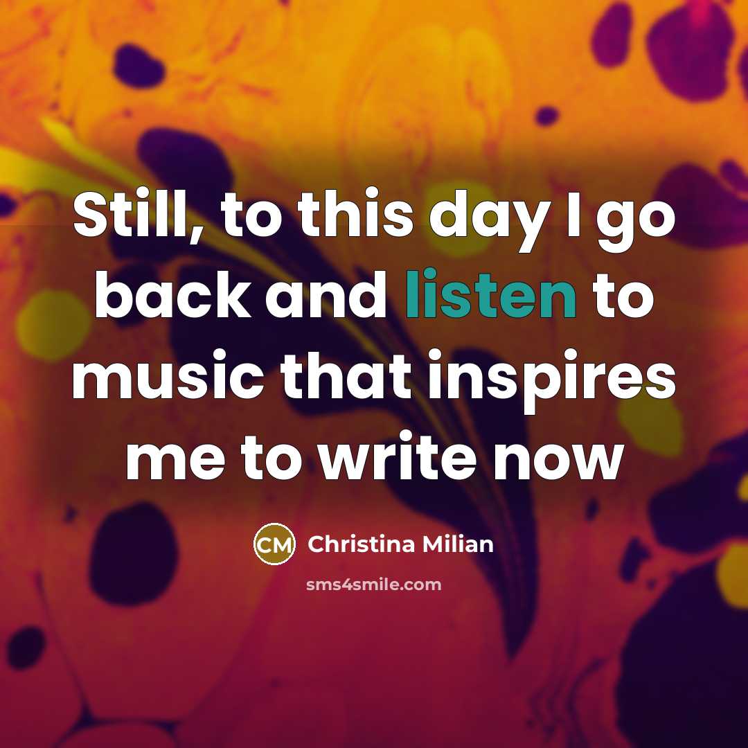 “Still, to this day I go back and listen to…” quote by Christina Milian