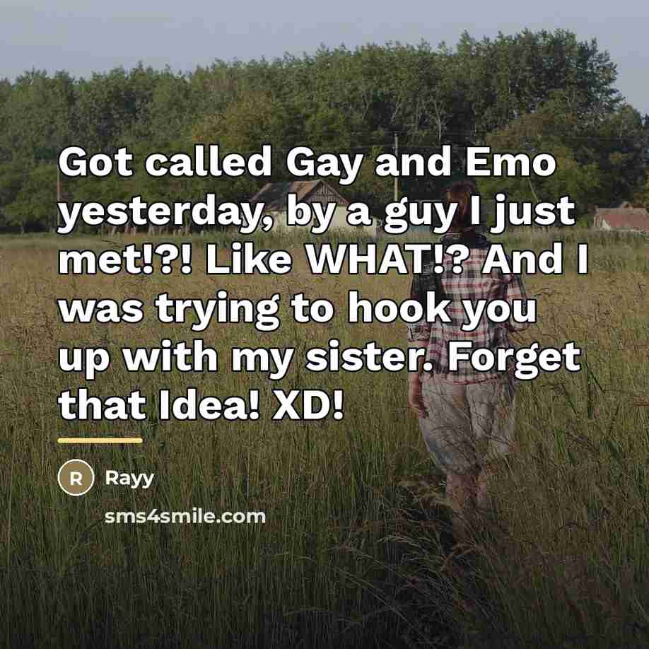 “Got called Gay and Emo yesterday, by a guy I…” quote by Rayy