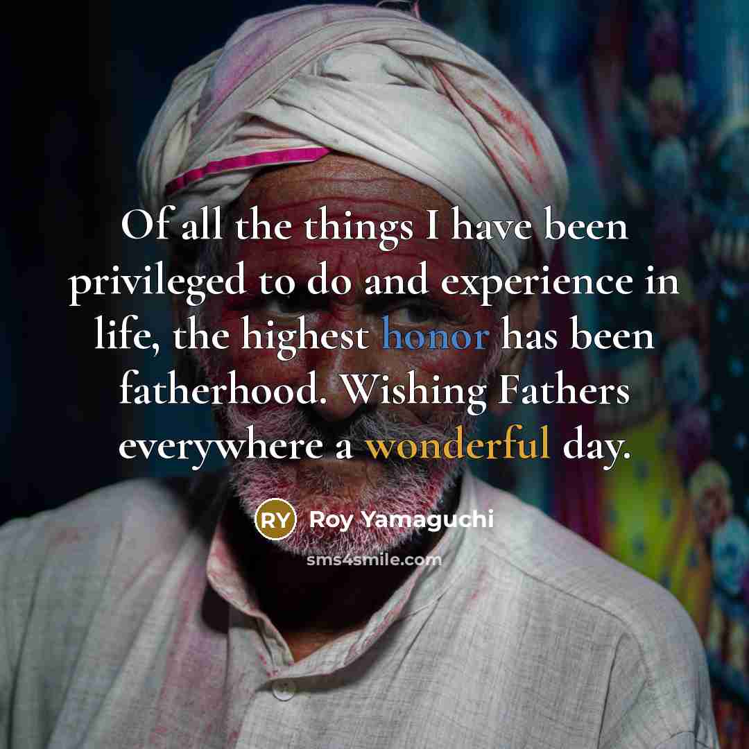 “Of all the things I have been privileged to do…” quote by Roy Yamaguchi