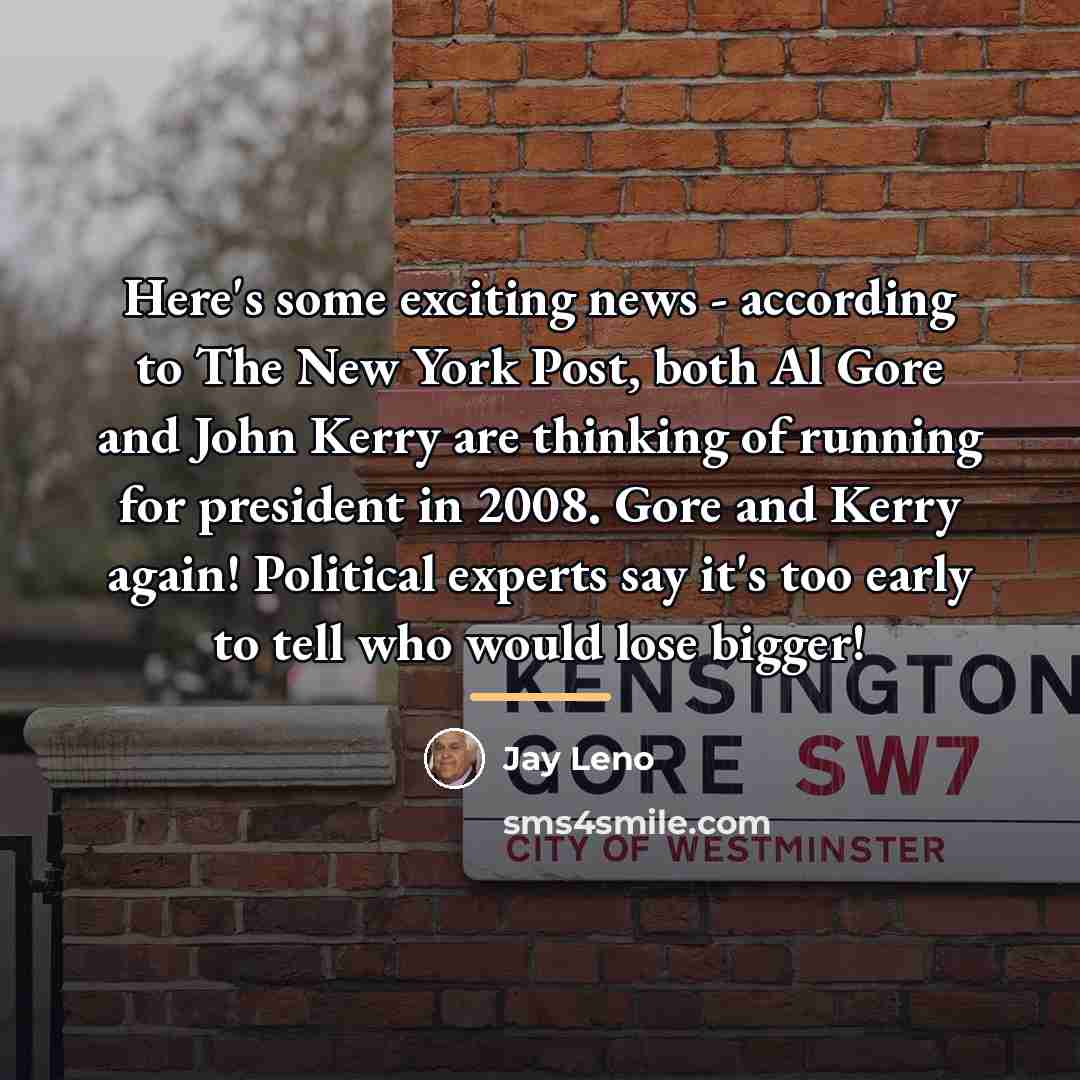 “Here's some exciting news - according to The New York…” quote by Jay Leno
