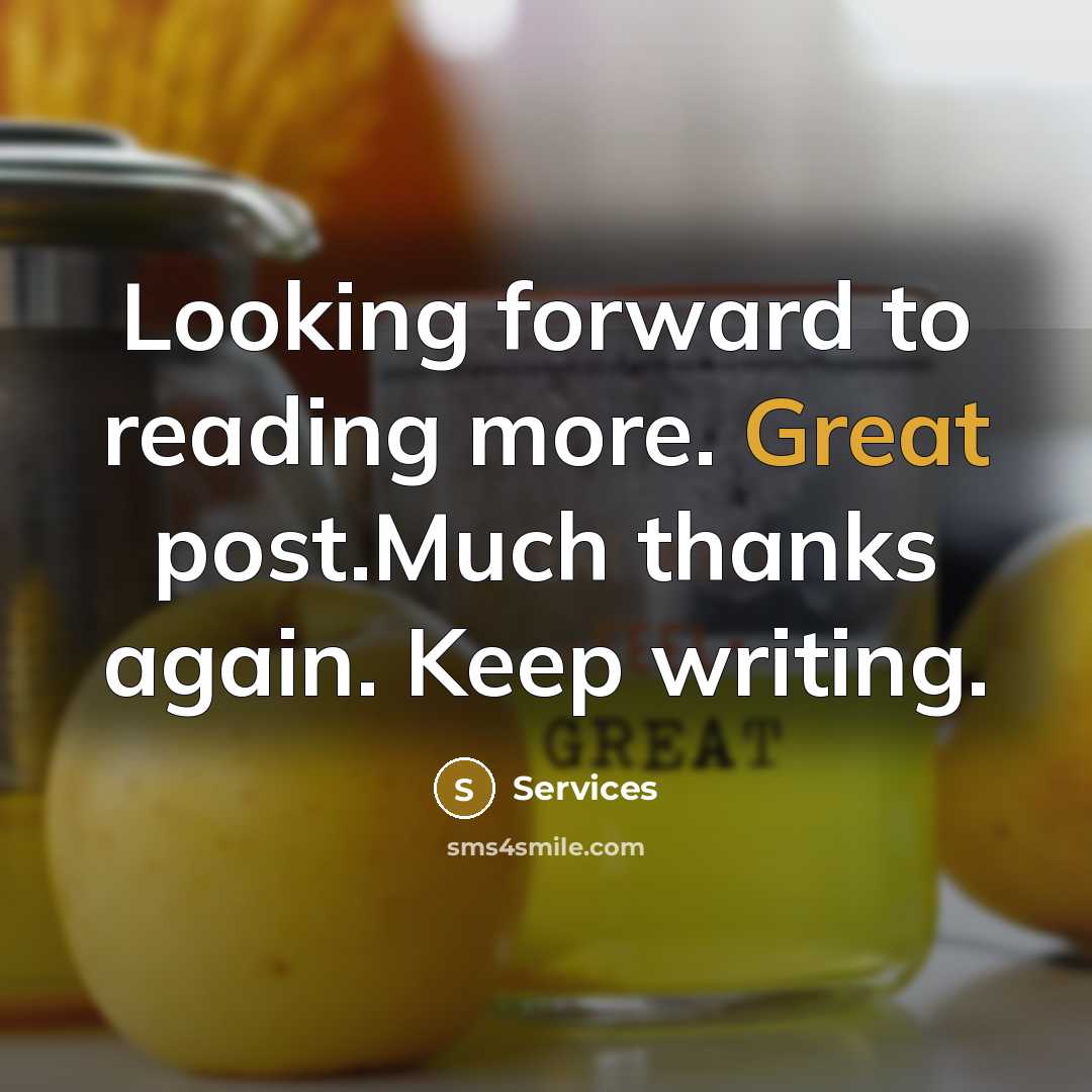 “Looking forward to reading more. Great post.Much thanks again. Keep writing.” quote by Services