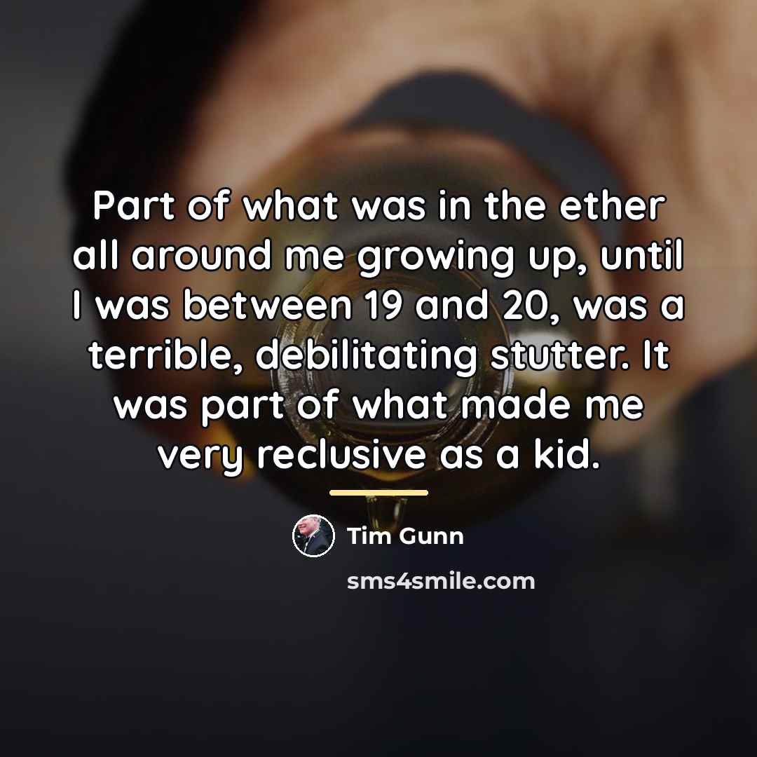 “Part of what was in the ether all around me…” quote by Tim Gunn