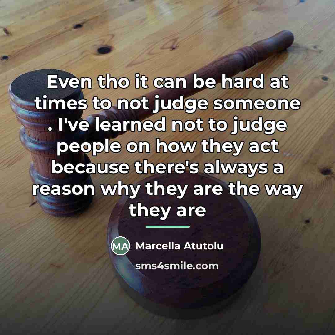 “Even tho it can be hard at times to not…” quote by Marcella Atutolu