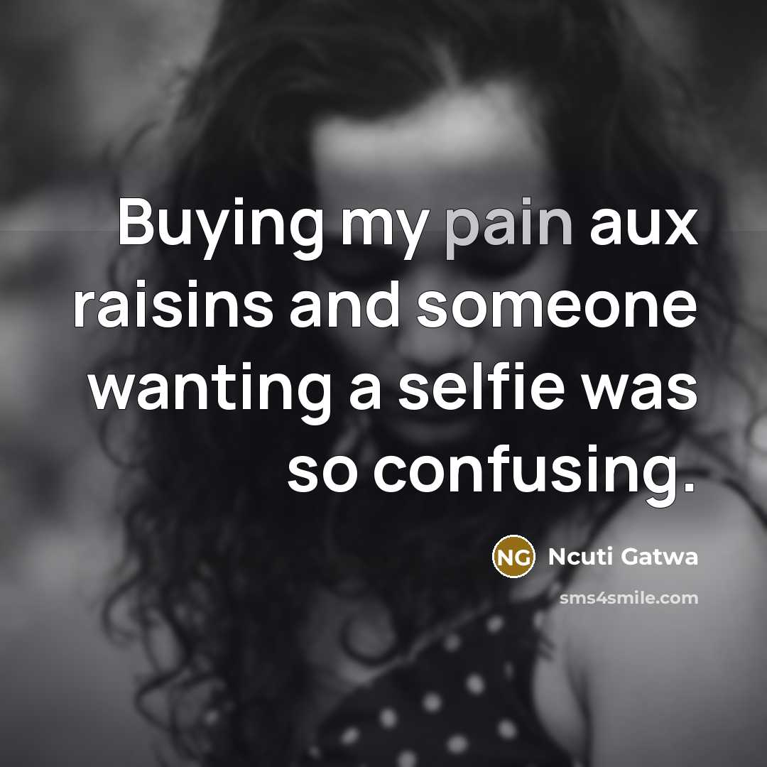 “Buying my pain aux raisins and someone wanting a selfie…” quote by Ncuti Gatwa