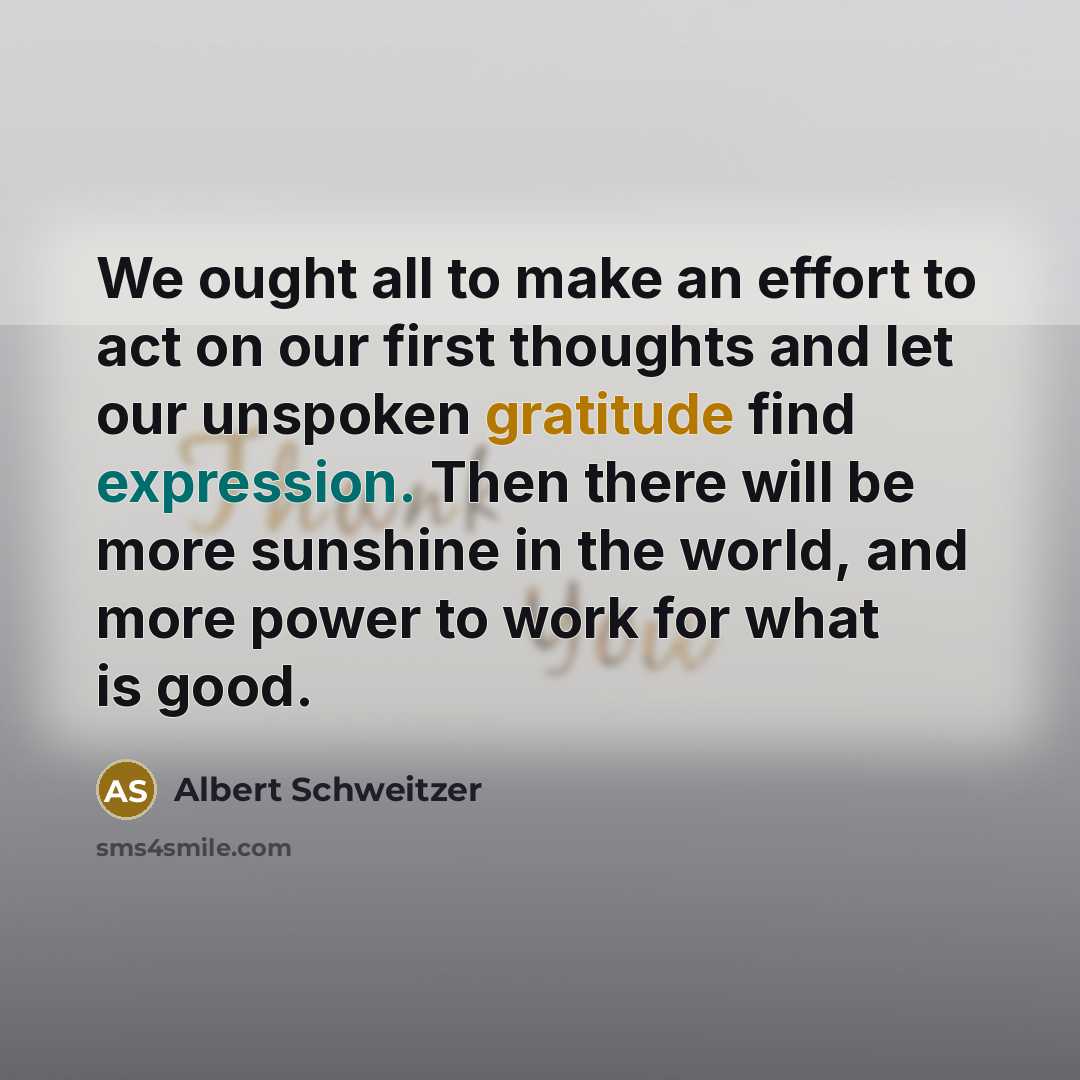 “We ought all to make an effort to act on…” quote by Albert Schweitzer
