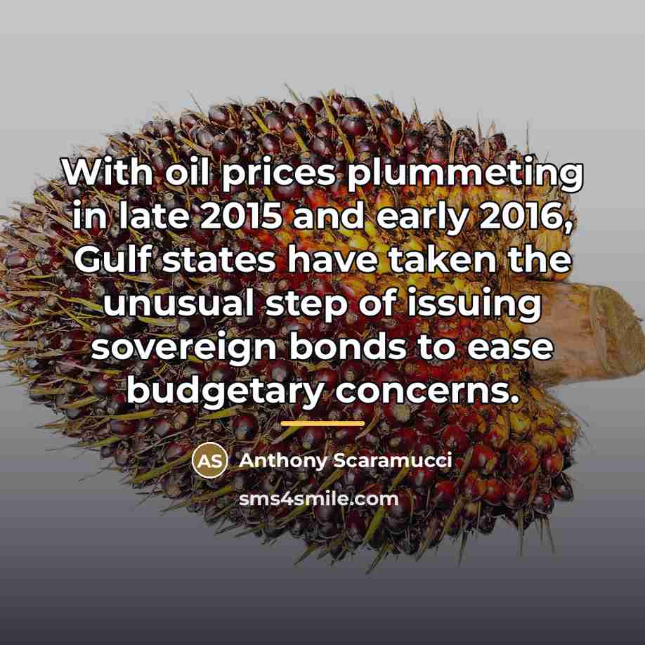 “With oil prices plummeting in late 2015 and early 2016,…” quote by Anthony Scaramucci
