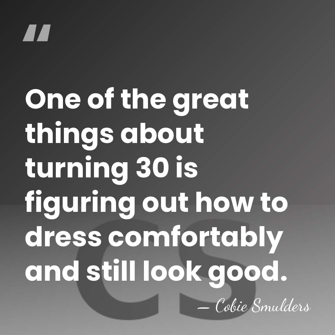 One of the great things about turning 30 is figuring out how&hellip; - Cobie Smulders