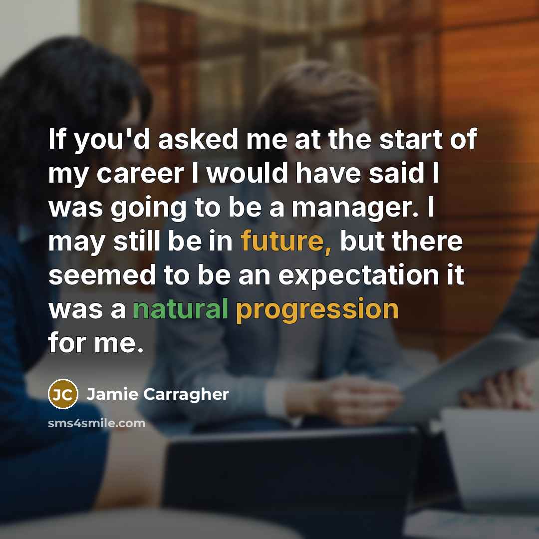 “If you'd asked me at the start of my career…” quote by Jamie Carragher