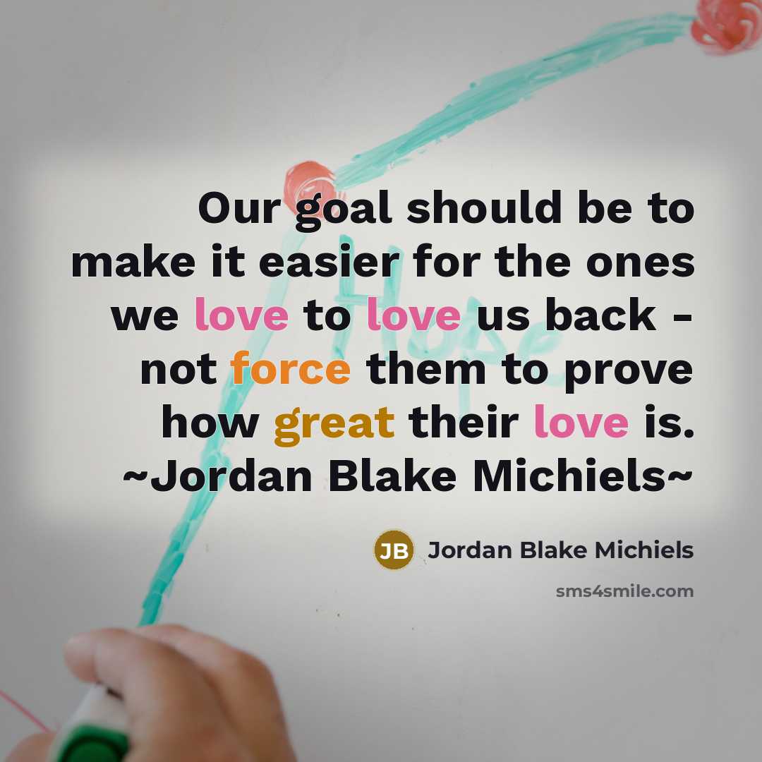 “Our goal should be to make it easier for the…” quote by Jordan Blake Michiels