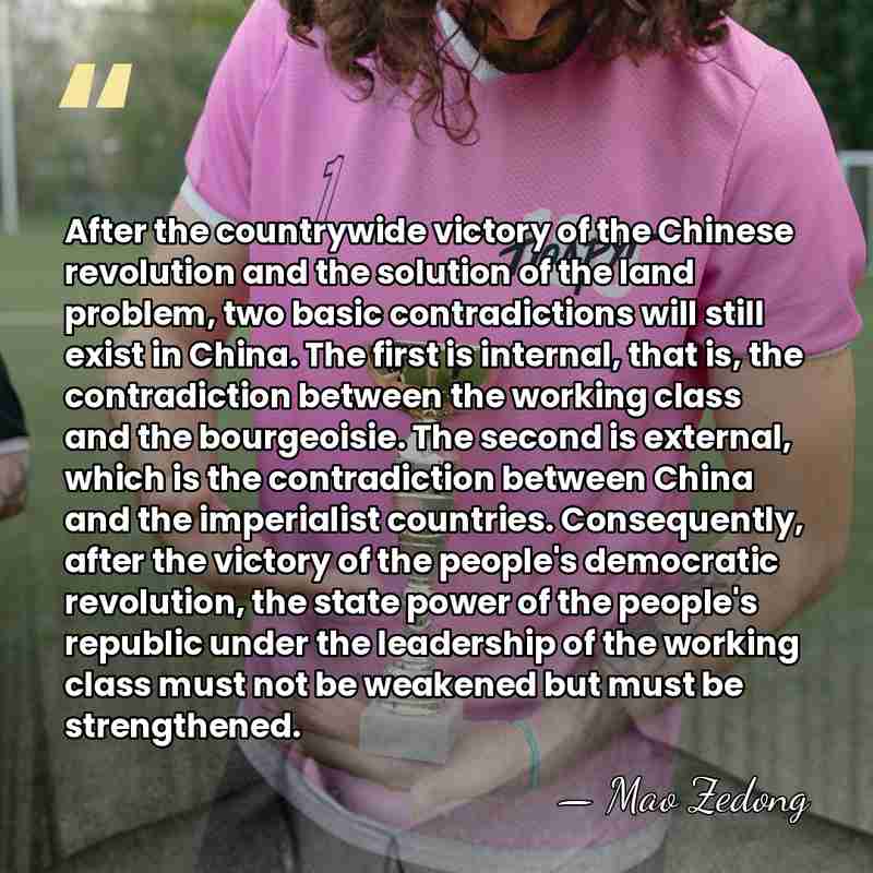 After the countrywide victory of the Chinese revolution and the solution of&hellip; - Mao Zedong