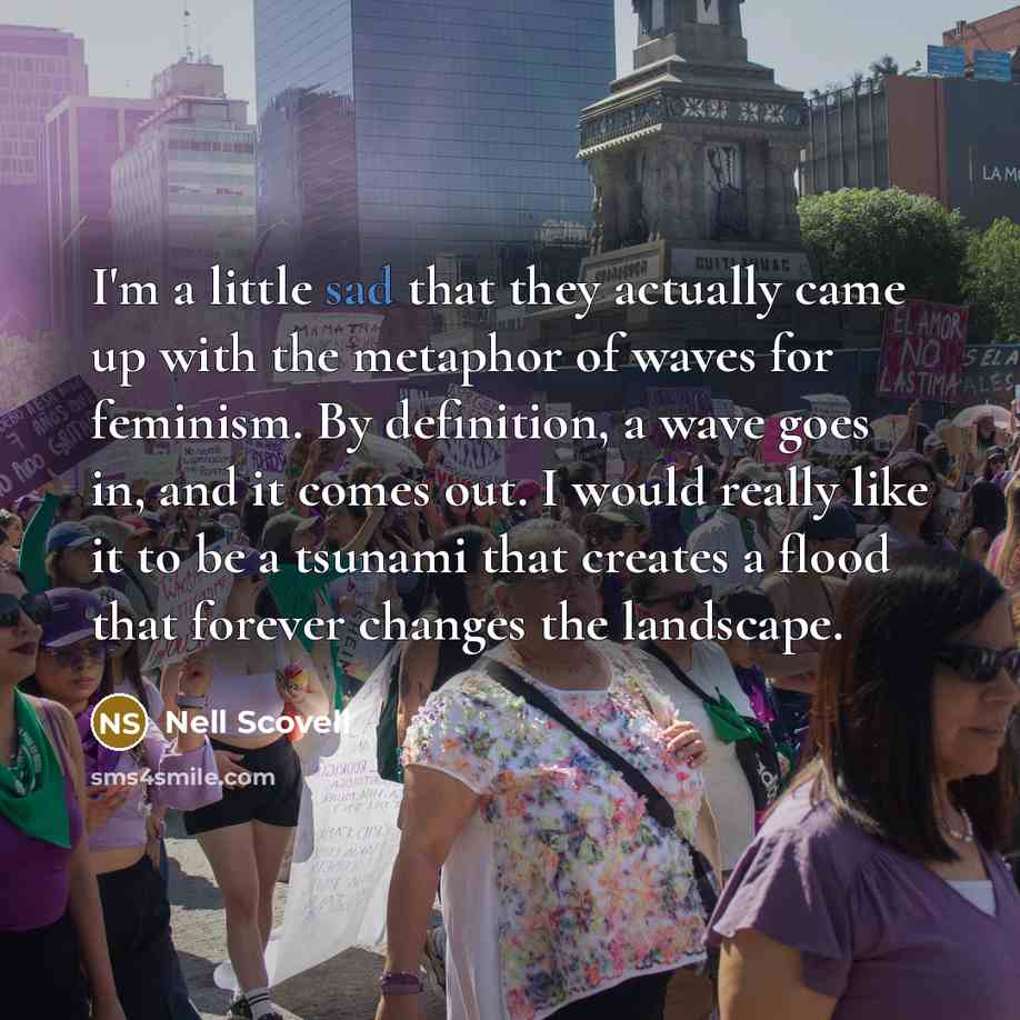 “I'm a little sad that they actually came up with…” quote by Nell Scovell