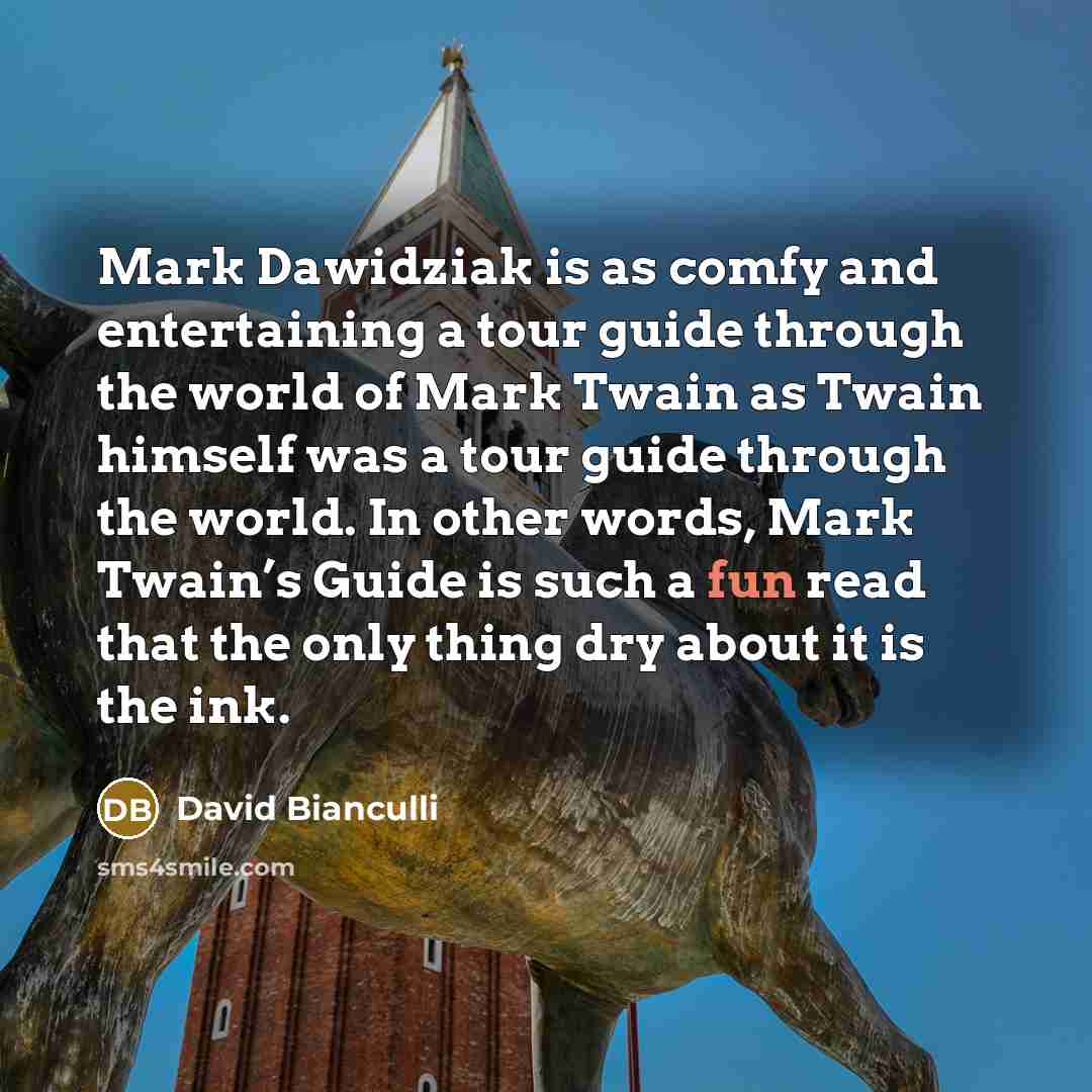“Mark Dawidziak is as comfy and entertaining a tour guide…” quote by David Bianculli