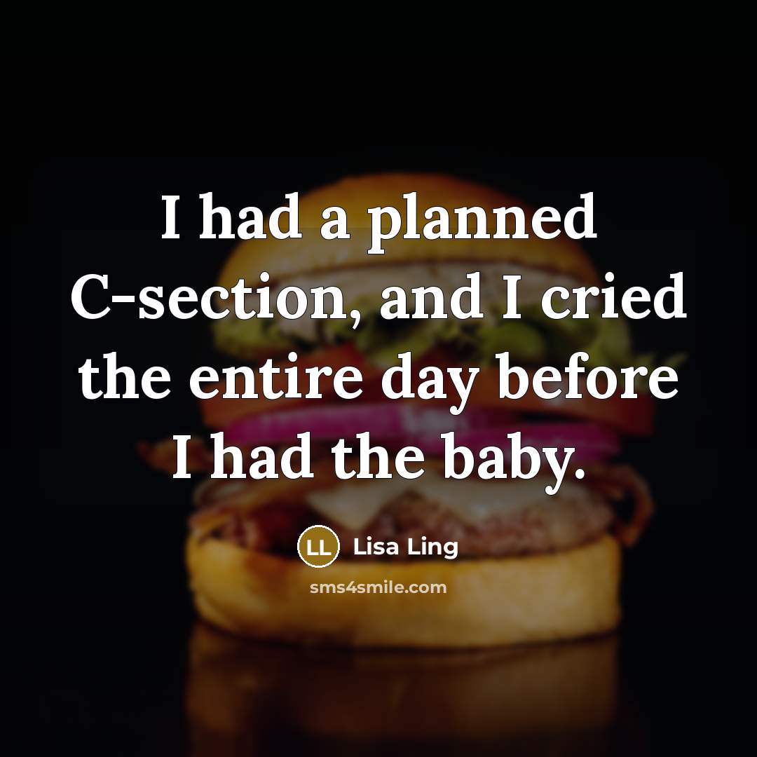 “I had a planned C-section, and I cried the entire…” quote by Lisa Ling
