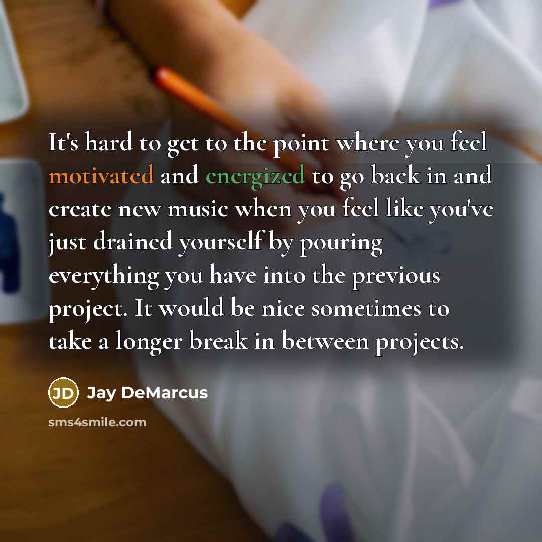 “It's hard to get to the point where you feel…” quote by Jay DeMarcus