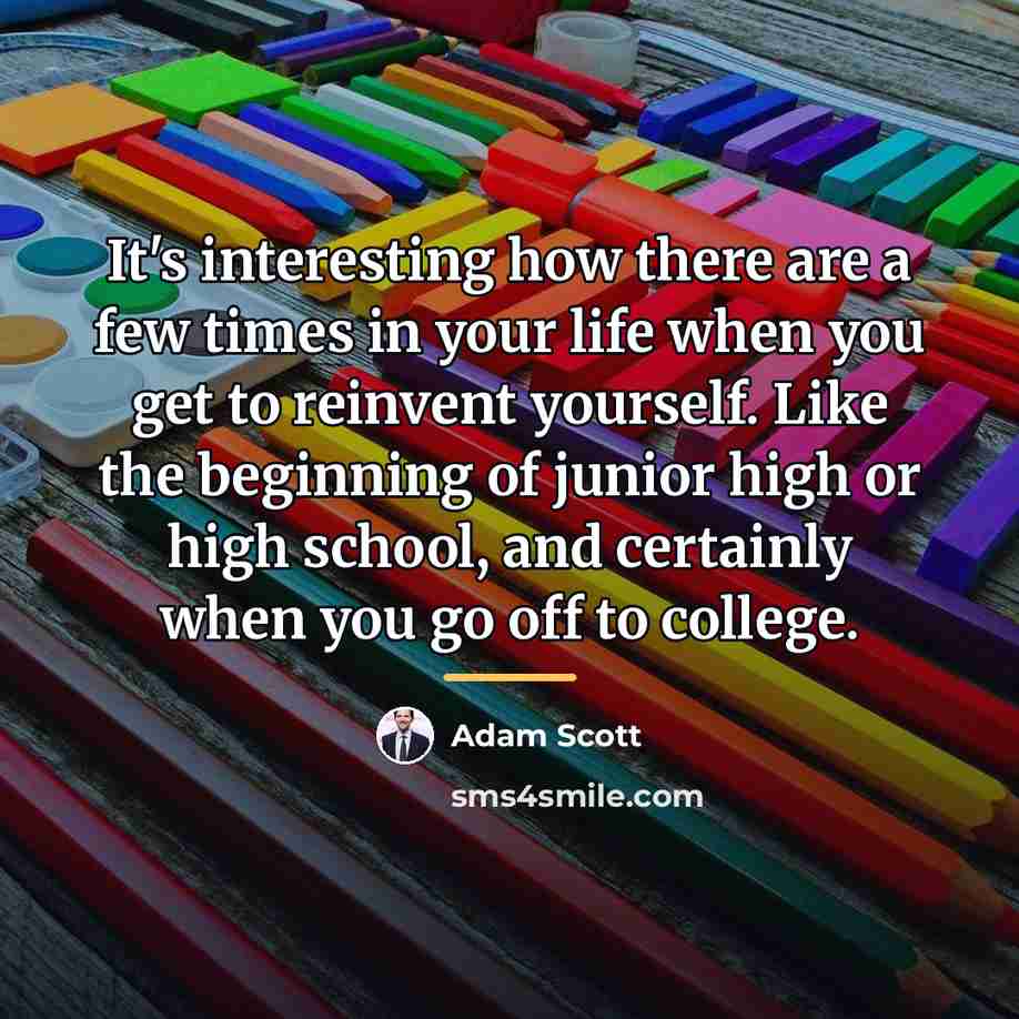 “It's interesting how there are a few times in your…” quote by Adam Scott
