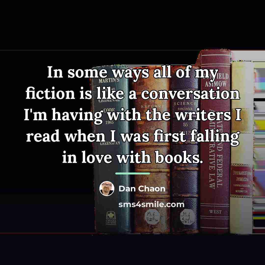 “In some ways all of my fiction is like a…” quote by Dan Chaon