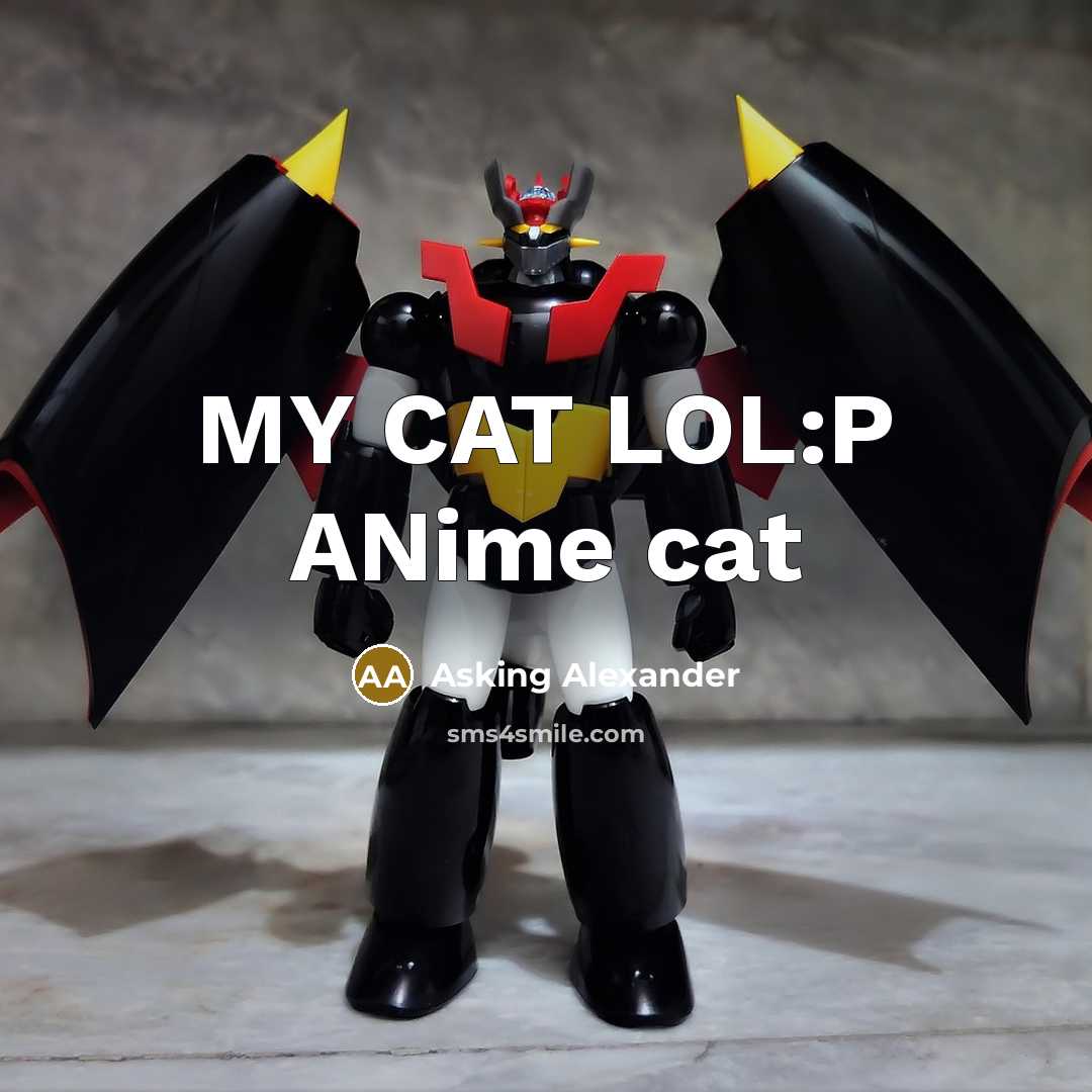 “MY CAT LOL:P ANime cat…” quote by Asking Alexander