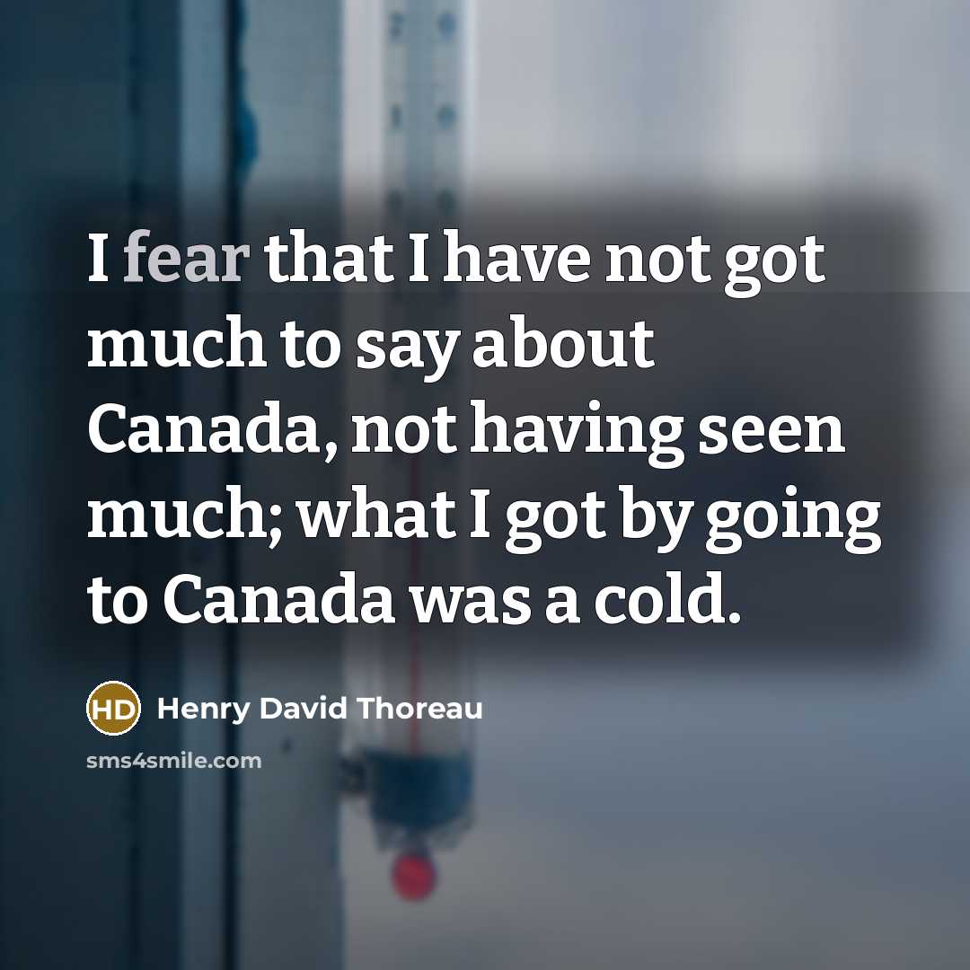 “I fear that I have not got much to say…” quote by Henry David Thoreau
