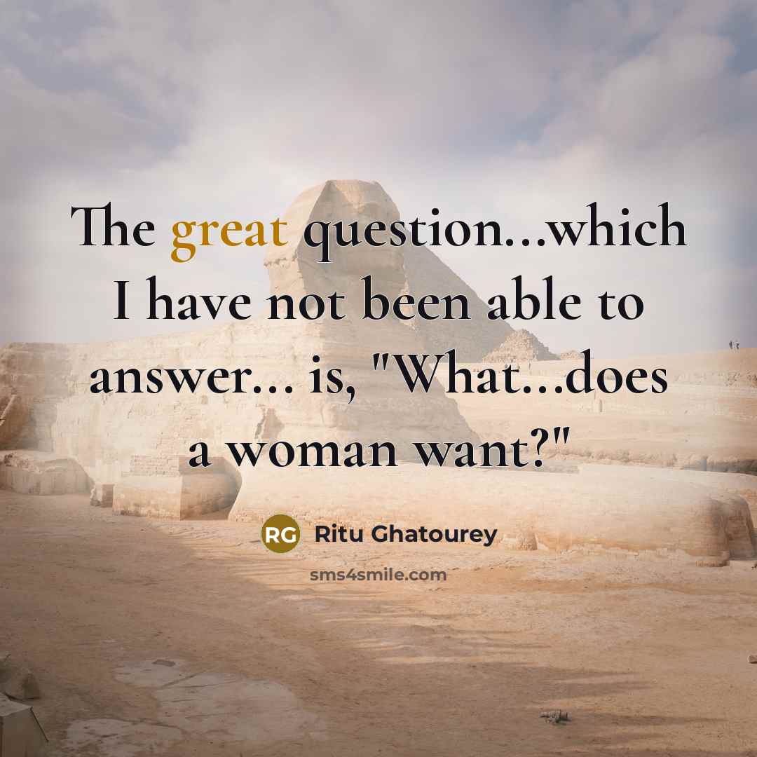 “The great question...which I have not been able to answer...…” quote by Ritu Ghatourey