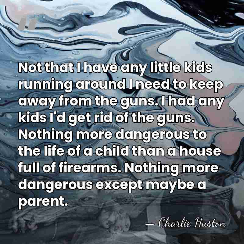 Not that I have any little kids running around I need to&hellip; - Charlie Huston