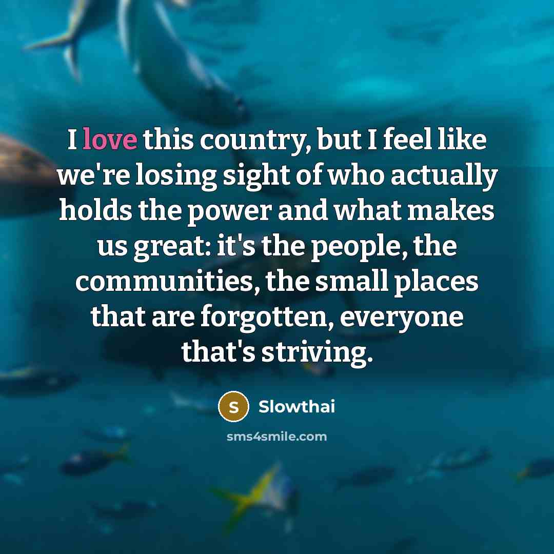 “I love this country, but I feel like we're losing…” quote by Slowthai