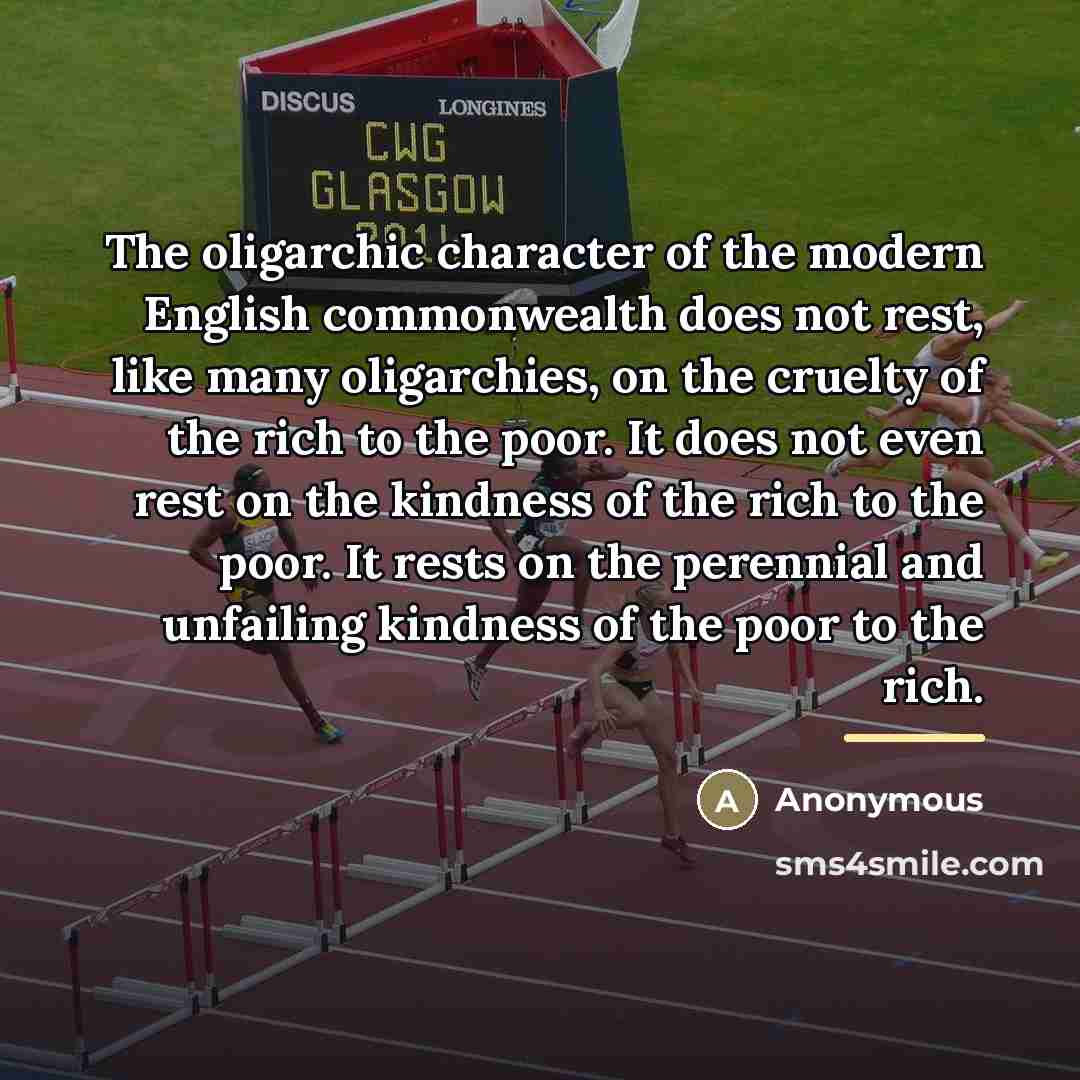 “The oligarchic character of the modern English commonwealth does not…” quote by Anonymous