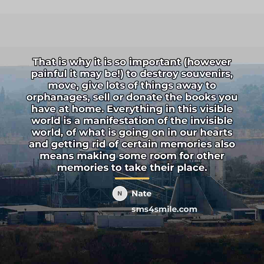 “That is why it is so important (however painful it…” quote by Nate