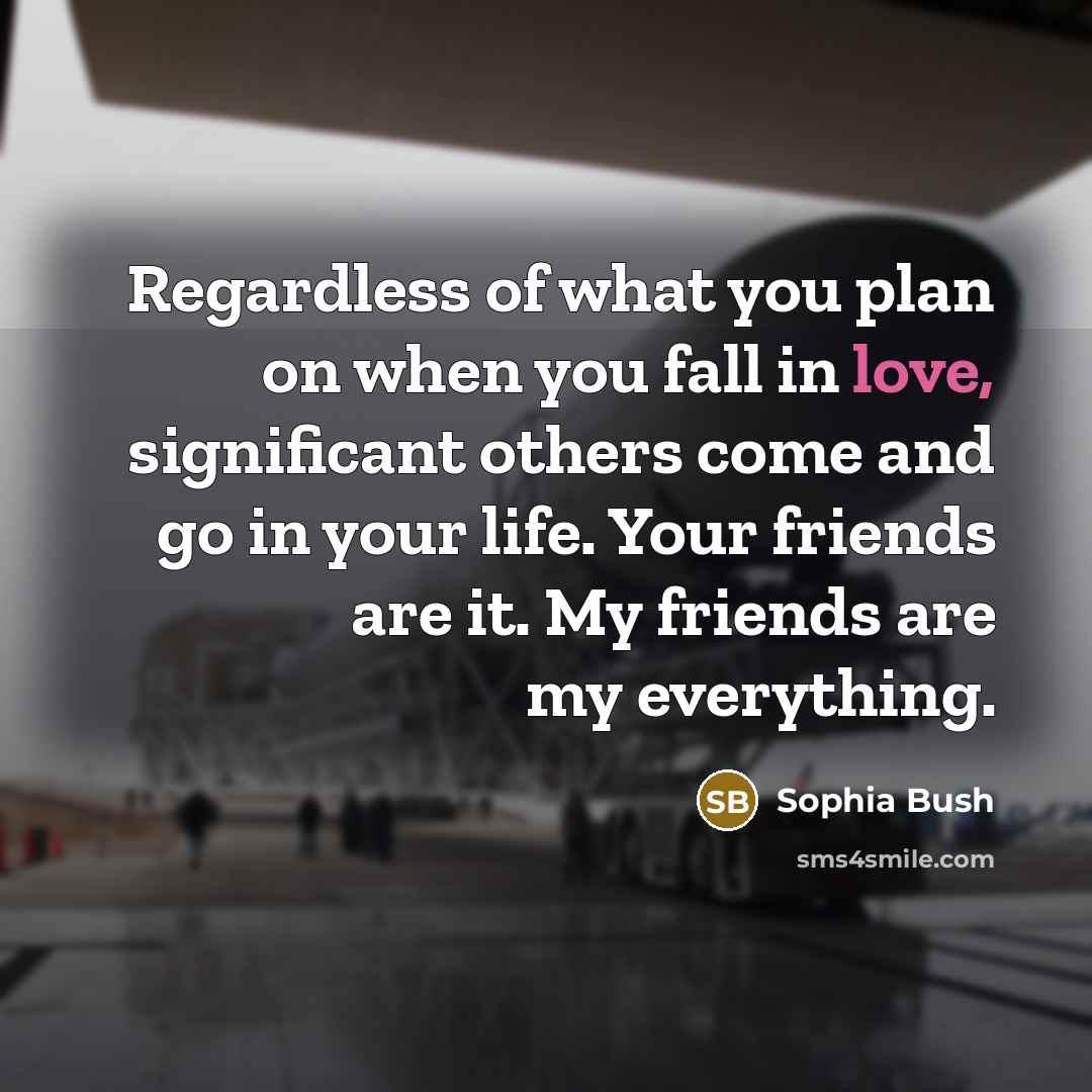 “Regardless of what you plan on when you fall in…” quote by Sophia Bush