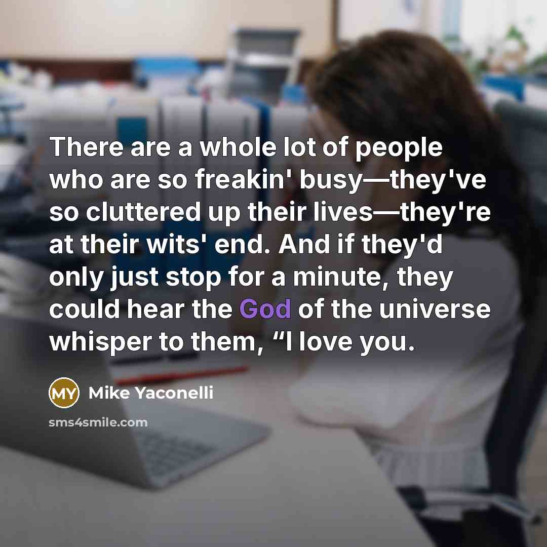 “There are a whole lot of people who are so…” quote by Mike Yaconelli
