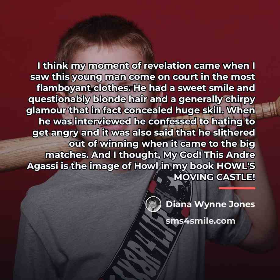 “I think my moment of revelation came when I saw…” quote by Diana Wynne Jones