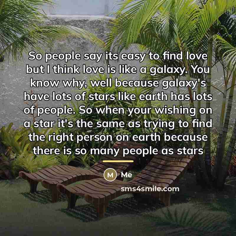 “So people say its easy to find love but I…” quote by Me