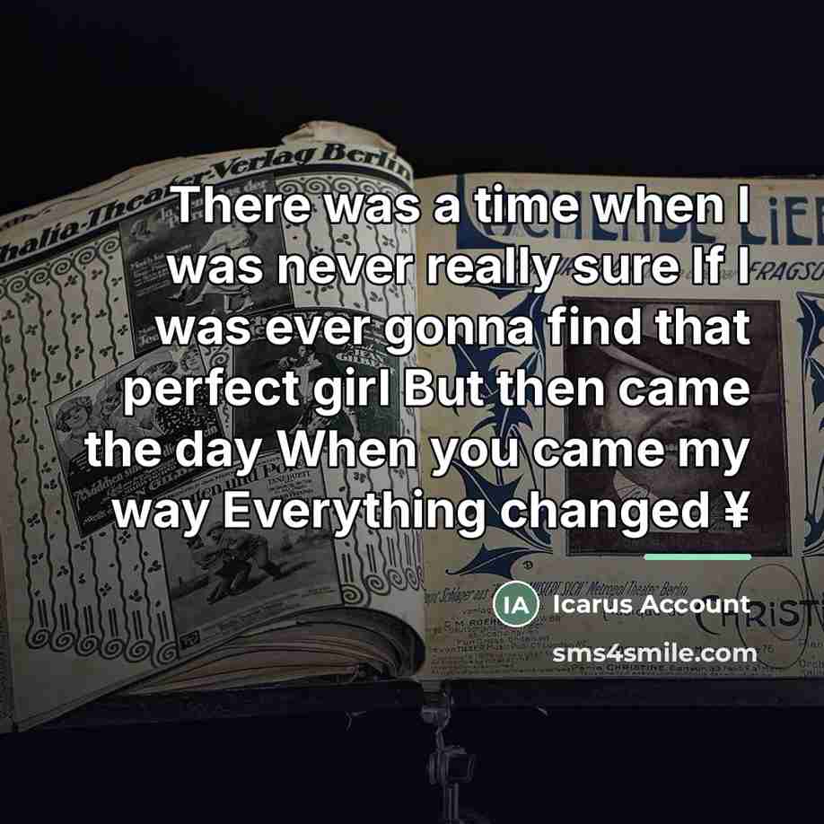 “There was a time when I was never really sure…” quote by Icarus Account