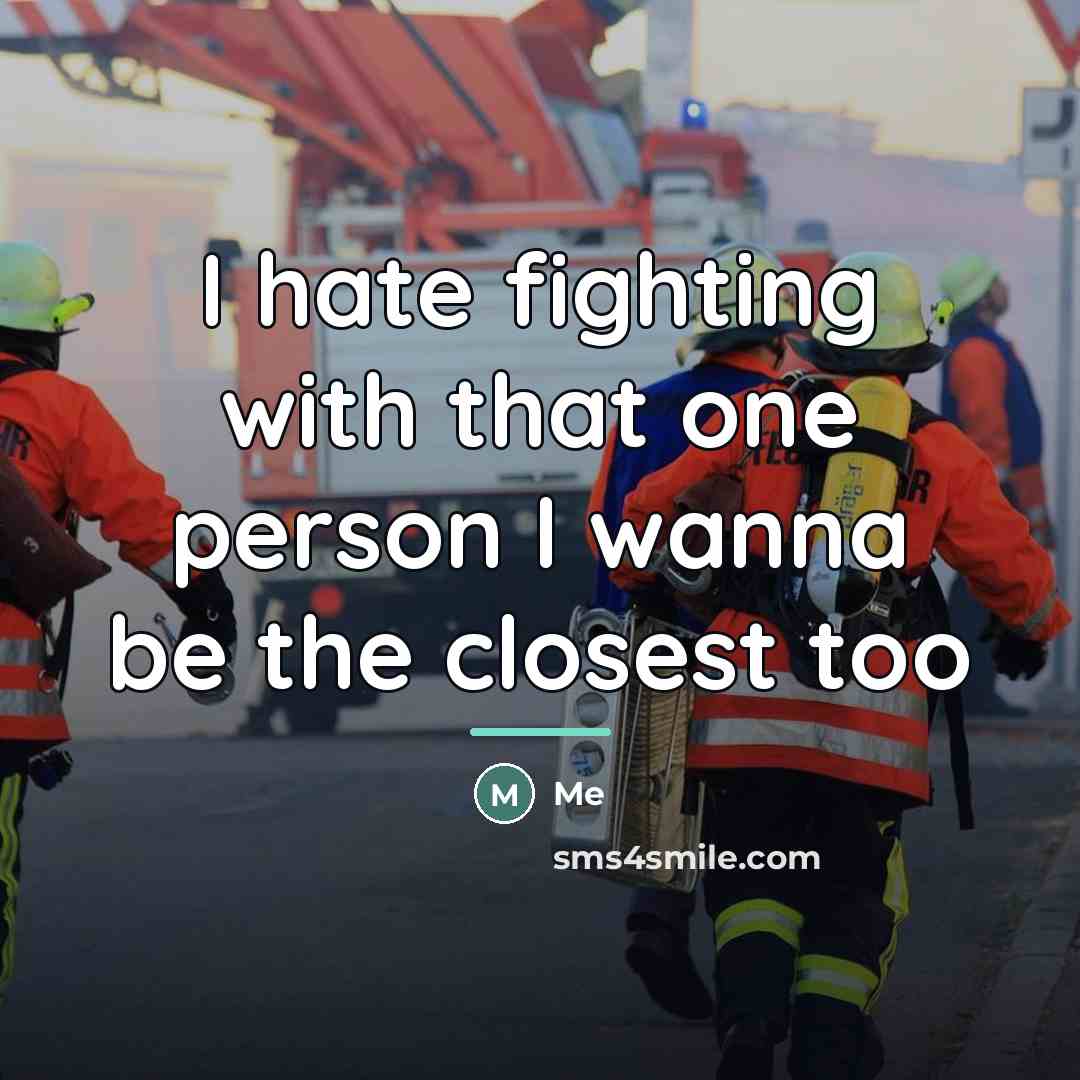 “I hate fighting with that one person I wanna be…” quote by Me