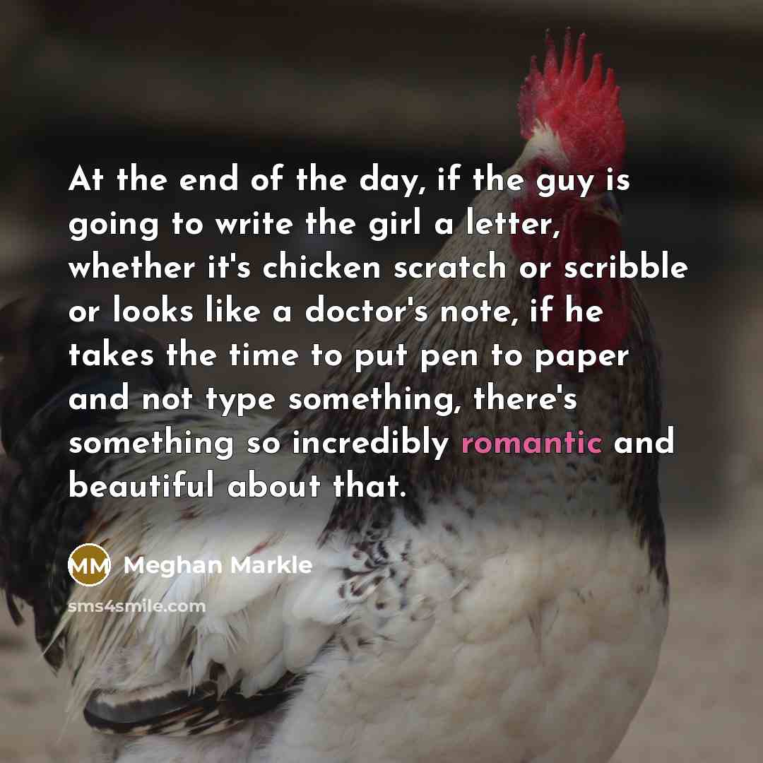 “At the end of the day, if the guy is…” quote by Meghan Markle