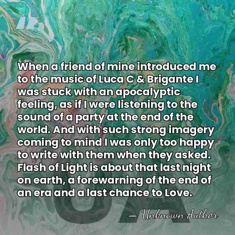 When a friend of mine introduced me to the music of Luca&hellip; - Roisin Murphy