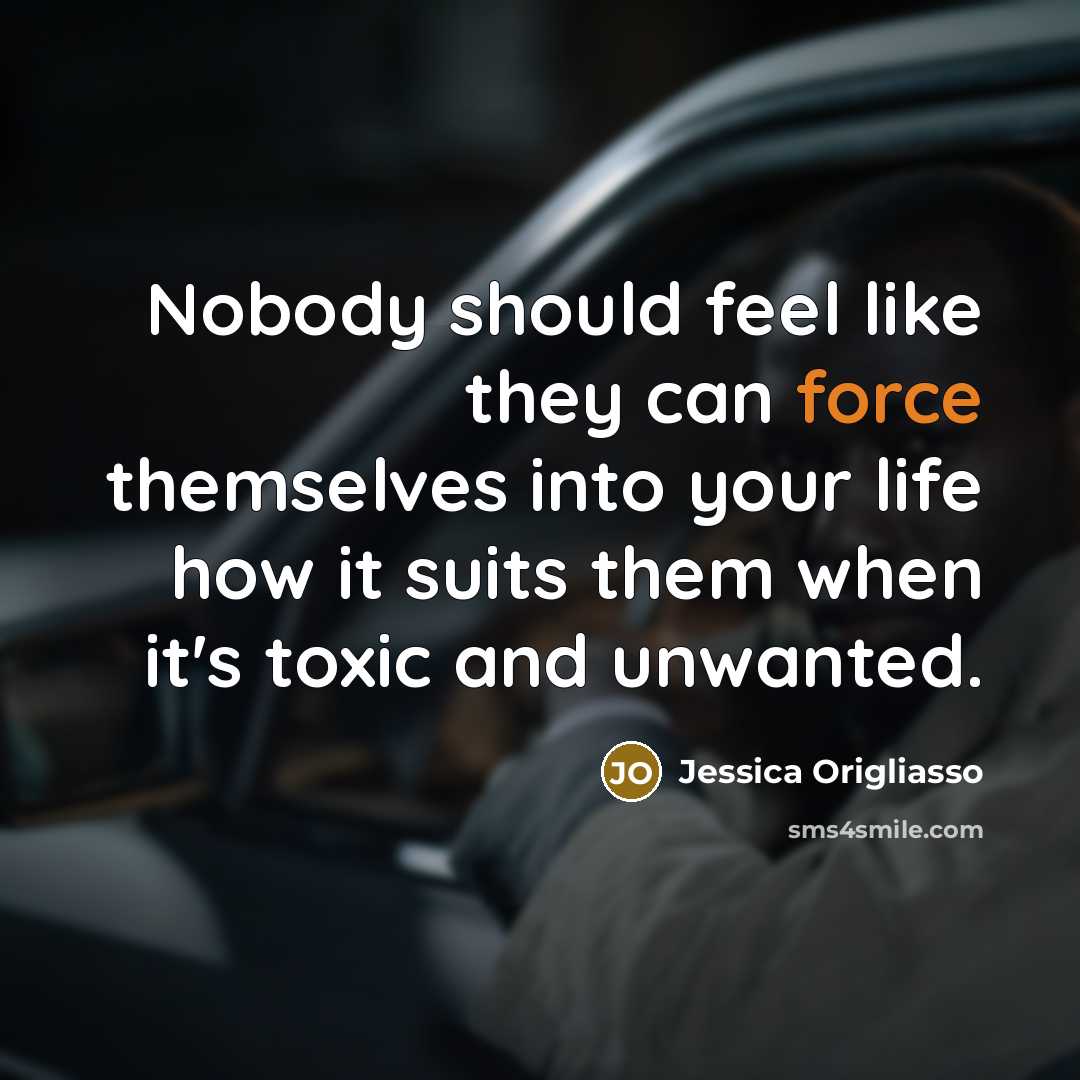 “Nobody should feel like they can force themselves into your…” quote by Jessica Origliasso