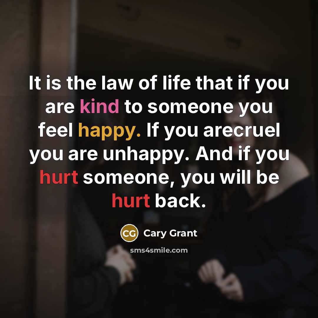 “It is the law of life that if you are…” quote by Cary Grant