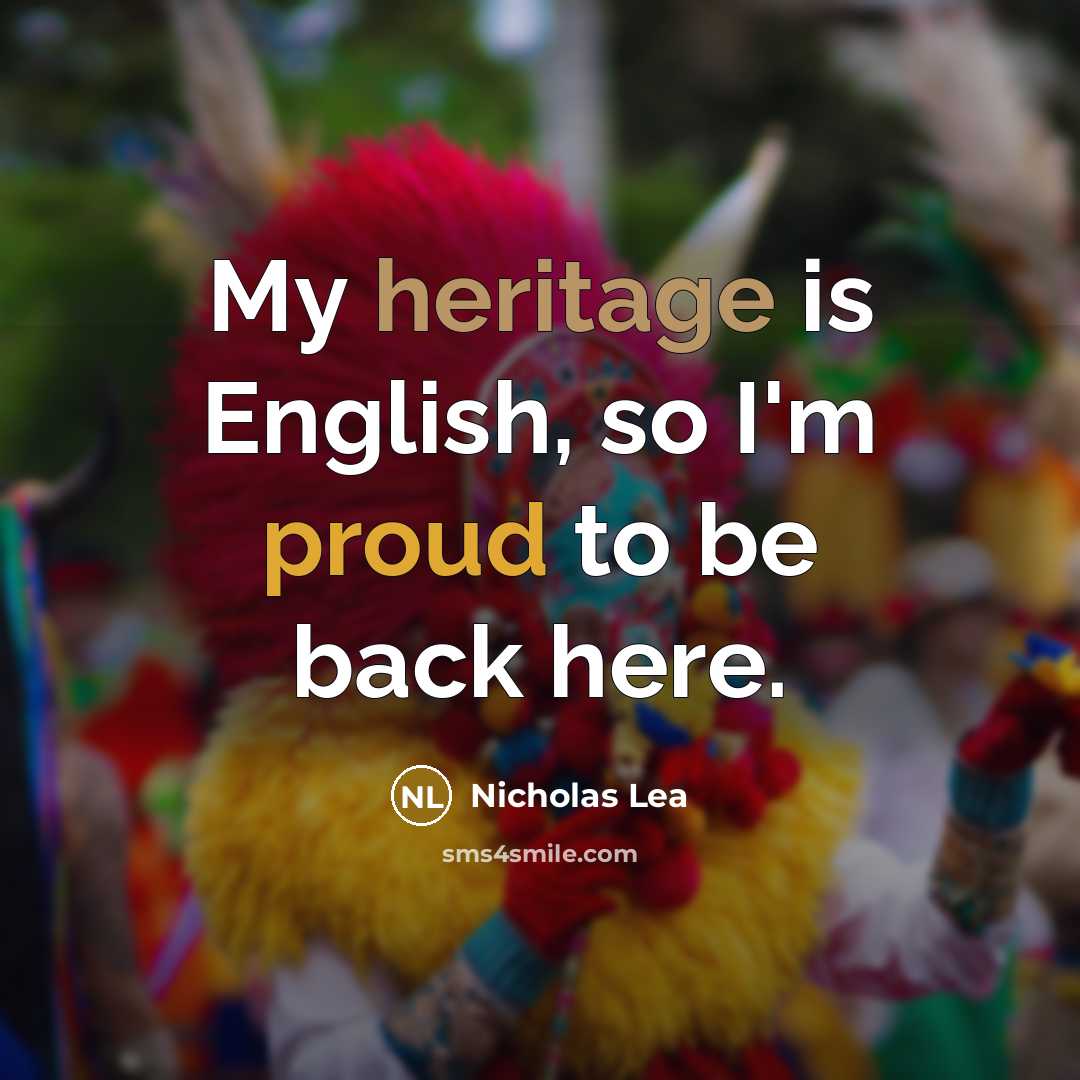“My heritage is English, so I'm proud to be back…” quote by Nicholas Lea