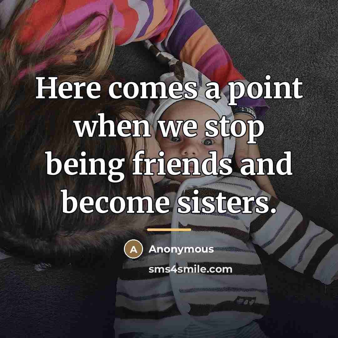 “Here comes a point when we stop being friends and…” quote by Anonymous