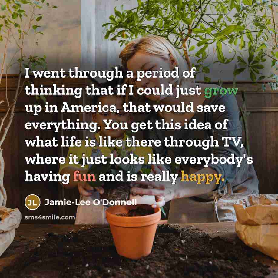 “I went through a period of thinking that if I…” quote by Jamie-Lee O'Donnell