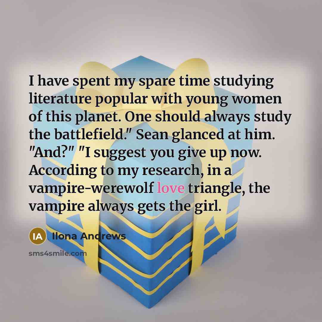 “I have spent my spare time studying literature popular with…” quote by Ilona Andrews