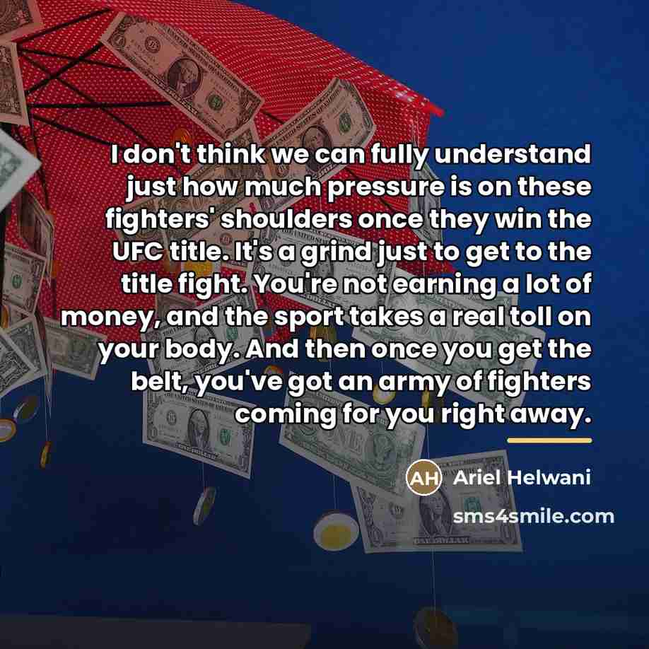 “I don't think we can fully understand just how much…” quote by Ariel Helwani