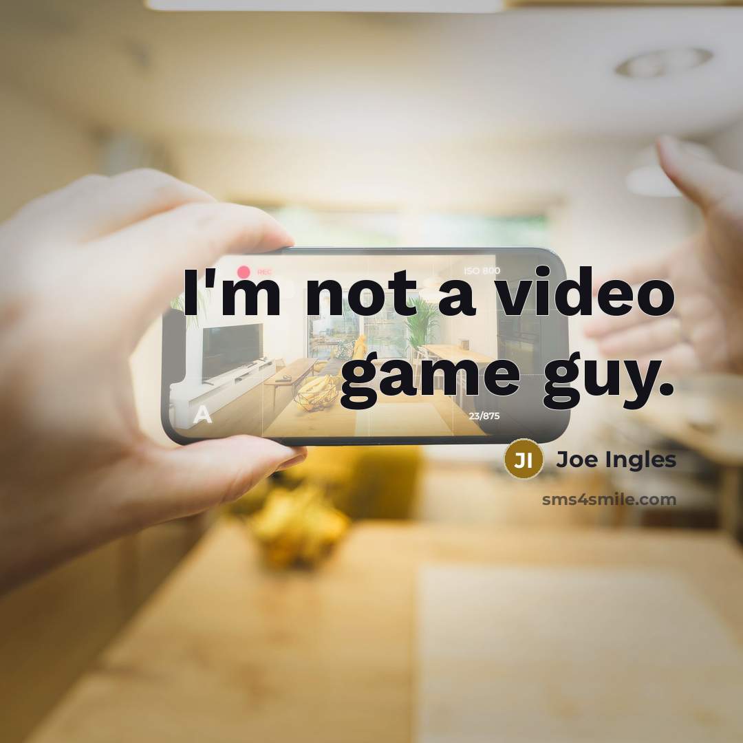 “I'm not a video game guy.…” quote by Joe Ingles